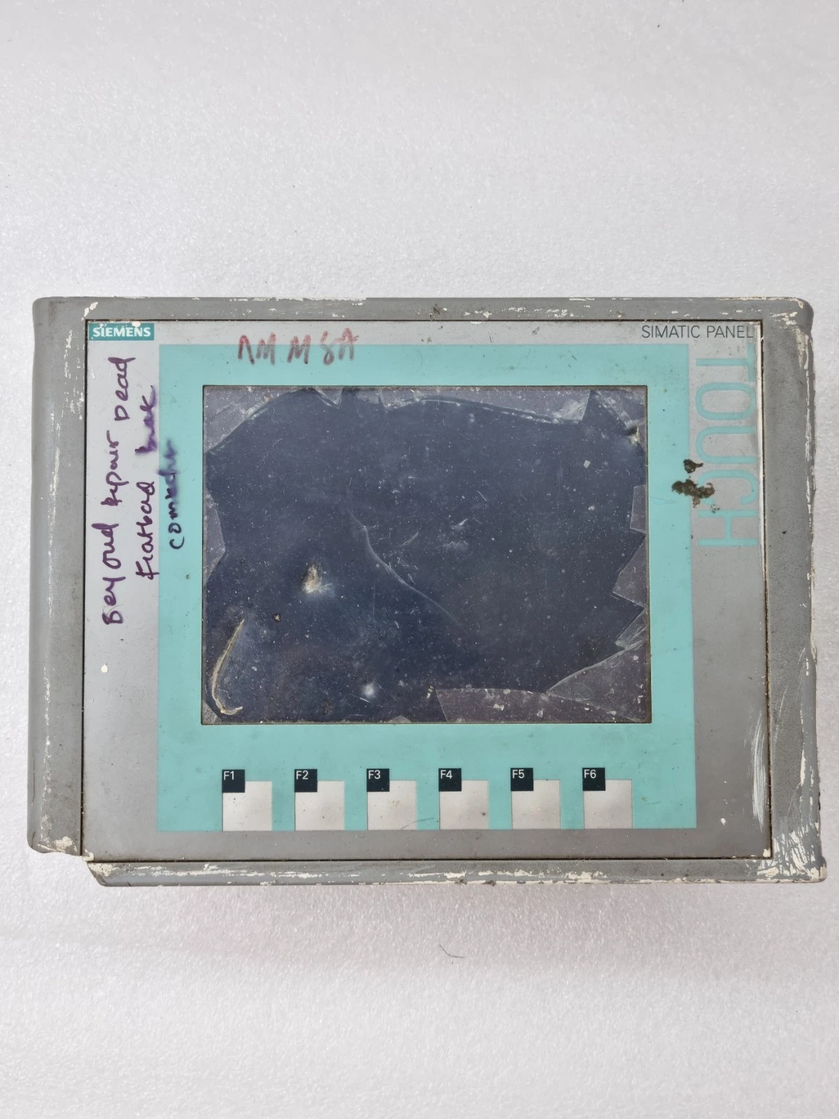 SIEMENS KTP600 BASIC COLOR DP 6AV6 647-0AC11-3AX0 FOR PARTS